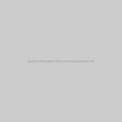 EpiGentek - EpiQuik Methylated DNA Immunoprecipitation Kit